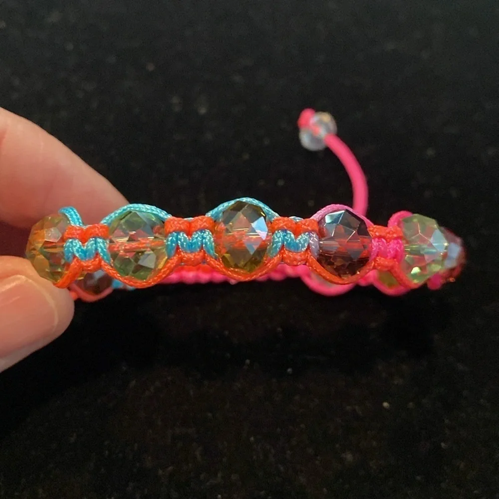 Crystal friendship bracelet 7”